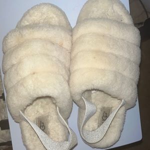 Cream Ugg Slippers